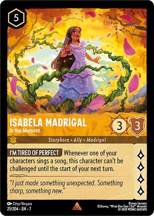 Isabela Madrigal, In the Moment 25/204 (Archazia's Island)  - Cold Foil