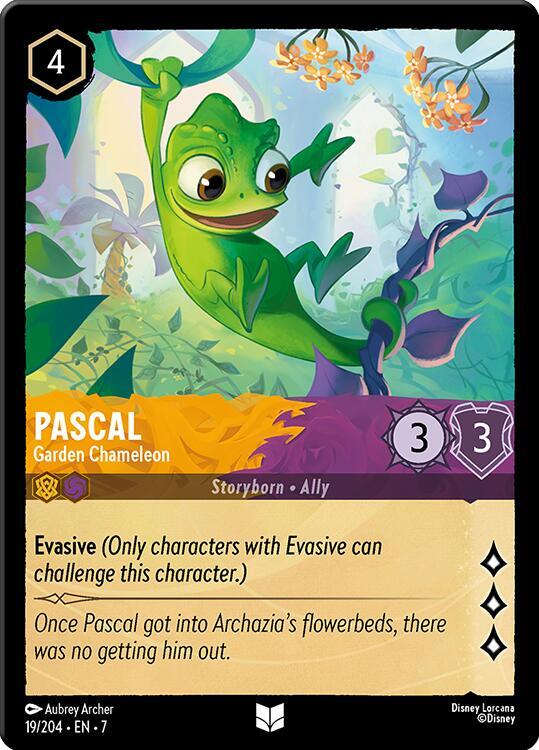 Pascal, Garden Chameleon 19/204 (Archazia's Island) 