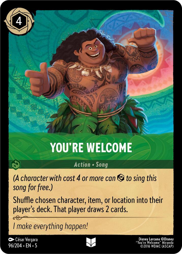 You're Welcome 96/204 (Shimmering Skies) 