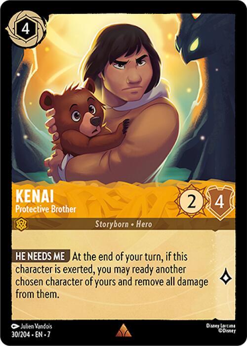 Kenai, Protective Brother 30/204 (Archazia's Island)  - Cold Foil