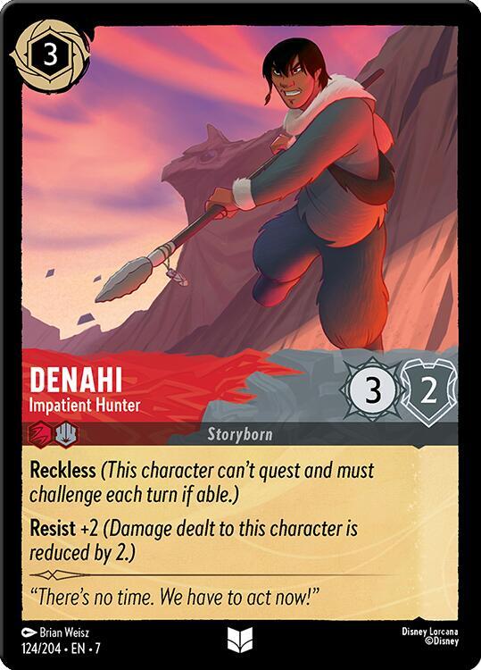 Denahi, Impatient Hunter 124/204 (Archazia's Island) 