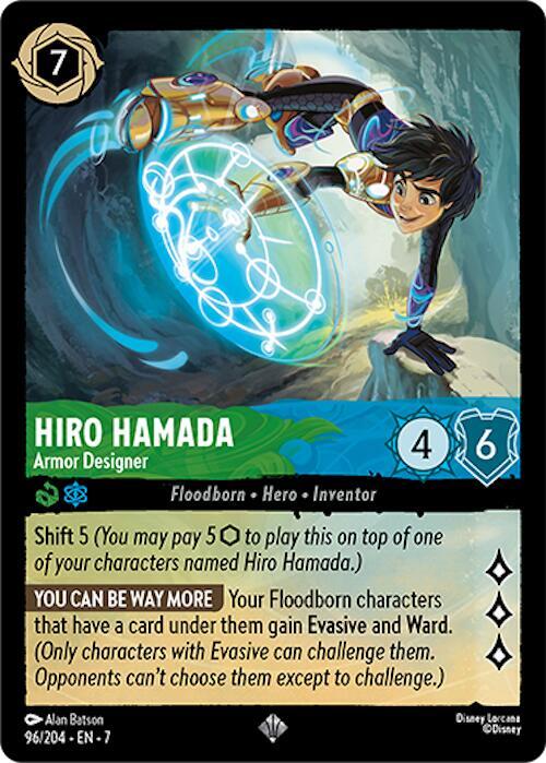 Hiro Hamada, Armor Designer 96/204 (Archazia's Island) 