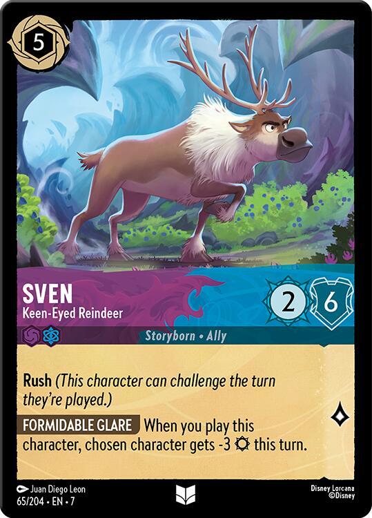 Sven, Keen-Eyed Reindeer 65/204 (Archazia's Island) 