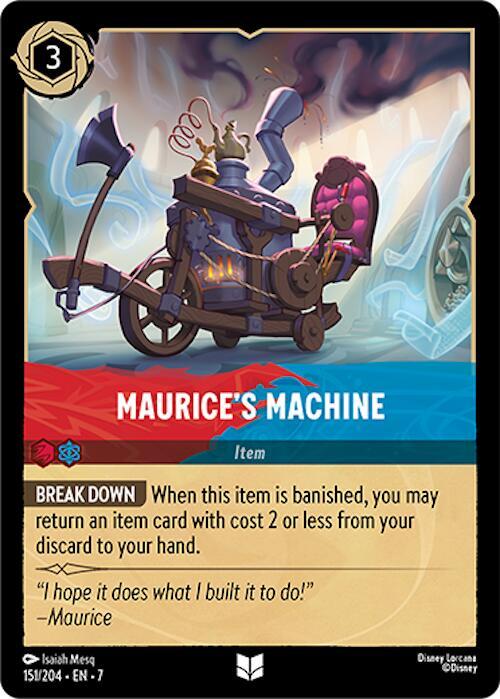 Maurice's Machine 151/204 (Archazia's Island)  - Cold Foil