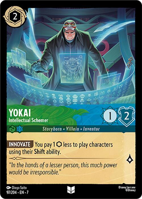 Yokai, Intellectual Schemer 97/204 (Archazia's Island) 