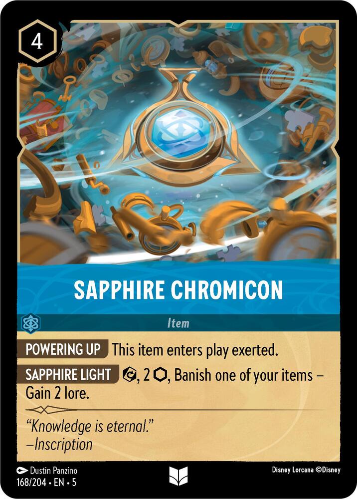 Sapphire Chromicon 168/204 (Shimmering Skies) 
