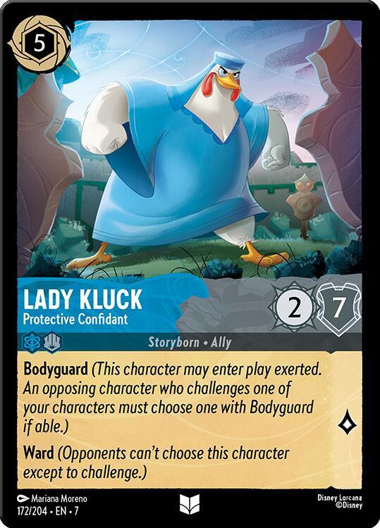 Lady Kluck, Protective Confidant 172/204 (Archazia's Island) 