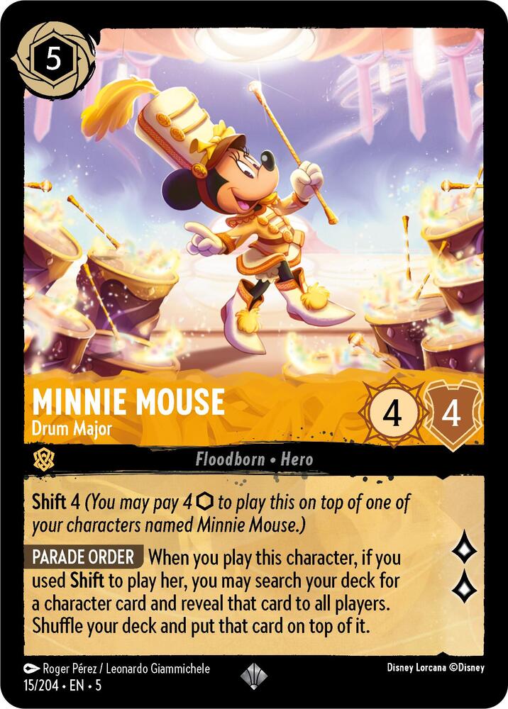 Minnie Mouse, Drum Major 15/204 (Shimmering Skies) 