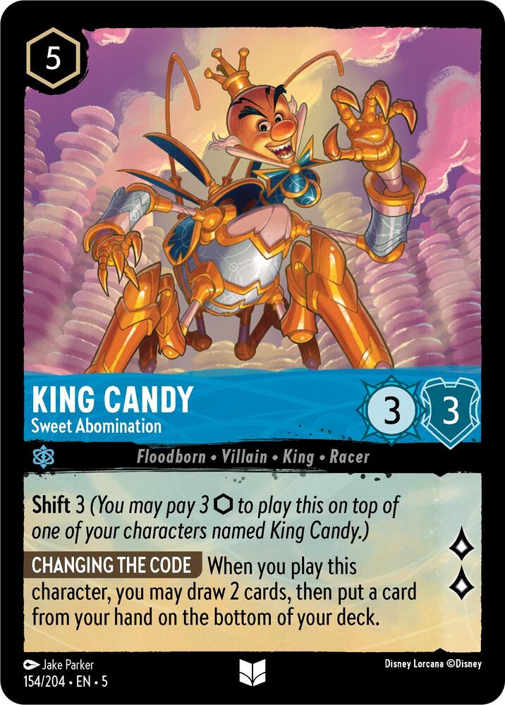 King Candy, Sweet Abomination 154/204 (Shimmering Skies) 