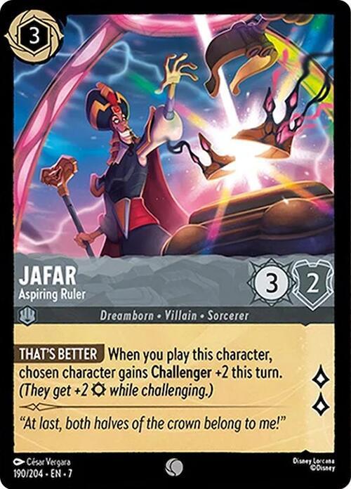 Jafar, Aspiring Ruler 190/204 (Archazia's Island) 