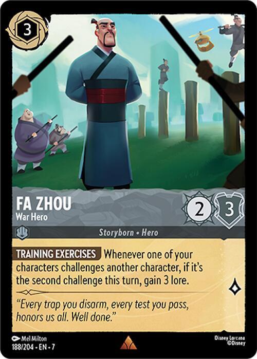 Fa Zhou, War Hero 188/204 (Archazia's Island) 