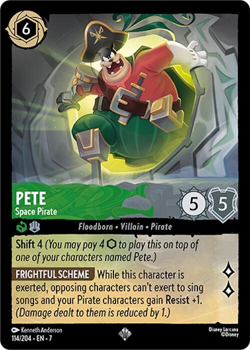 Pete, Space Pirate 114/204 (Archazia's Island) 