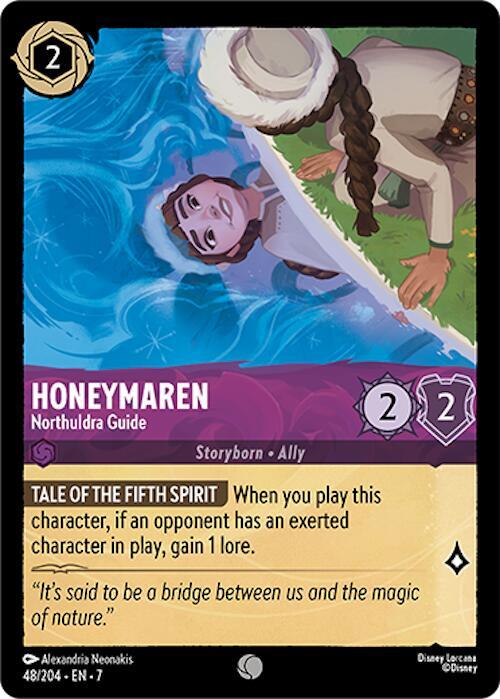 Honeymaren, Northuldra Guide 48/204 (Archazia's Island)  - Cold Foil