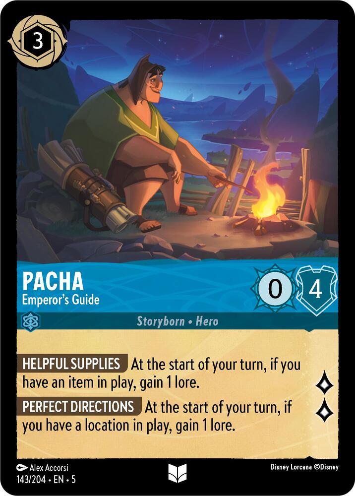 Pacha, Emperor's Guide 143/204 (Shimmering Skies) 