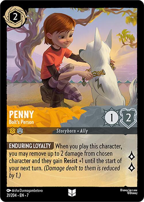 Penny, Bolt's Person 21/204 (Archazia's Island) 