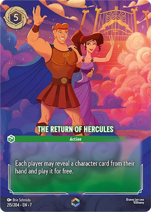 The Return of Hercules Enchanted 215/204 (Archazia's Island)  - Holofoil