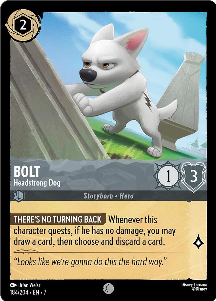 Bolt, Headstrong Dog 184/204 (Archazia's Island) 