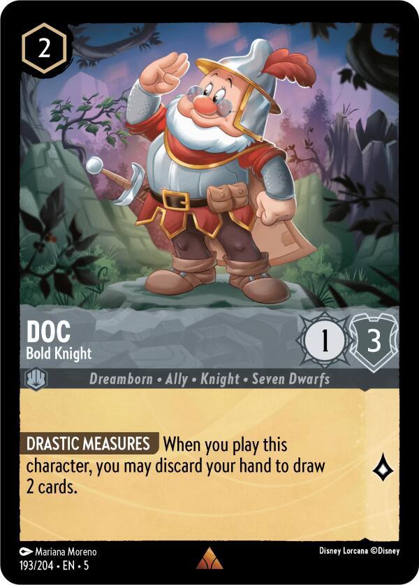 Doc, Bold Knight 193/204 (Shimmering Skies) 