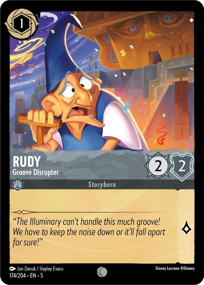 Rudy, Groove Disrupter 174/204 (Shimmering Skies) 