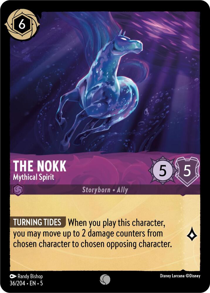 The Nokk, Mythical Spirit 36/204 (Shimmering Skies)  - Cold Foil