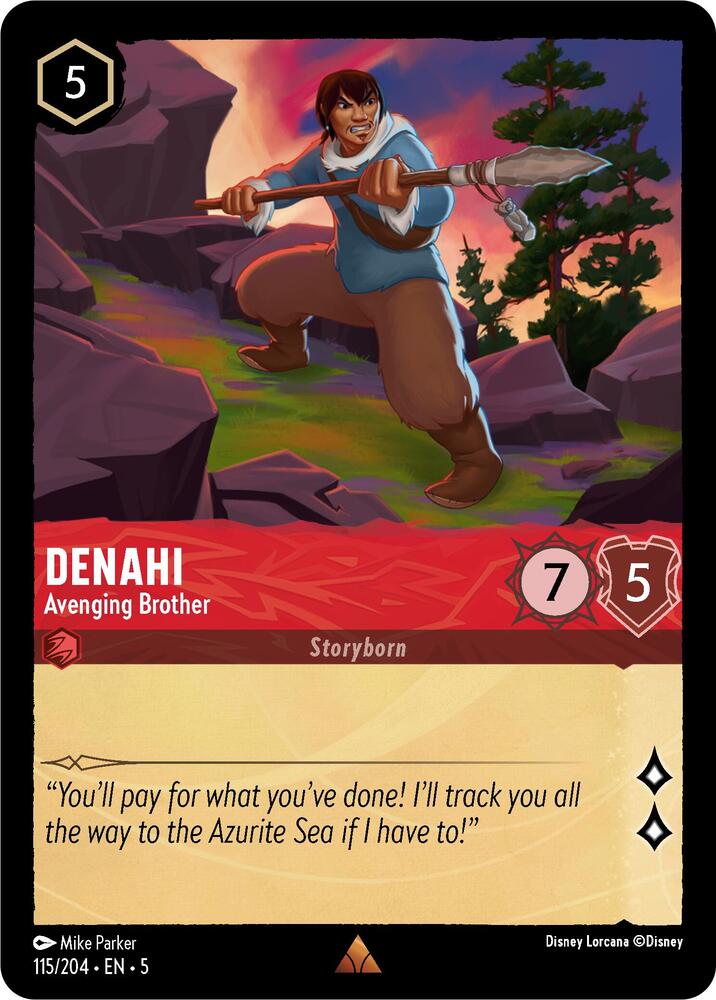 Denahi, Avenging Brother 115/204 (Shimmering Skies) 