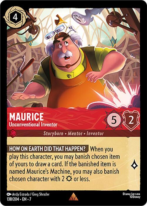 Maurice, Unconventional Inventor 138/204 (Archazia's Island) 
