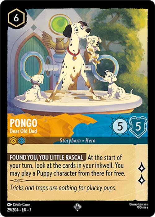 Pongo, Dear Old Dad 29/204 (Archazia's Island) 