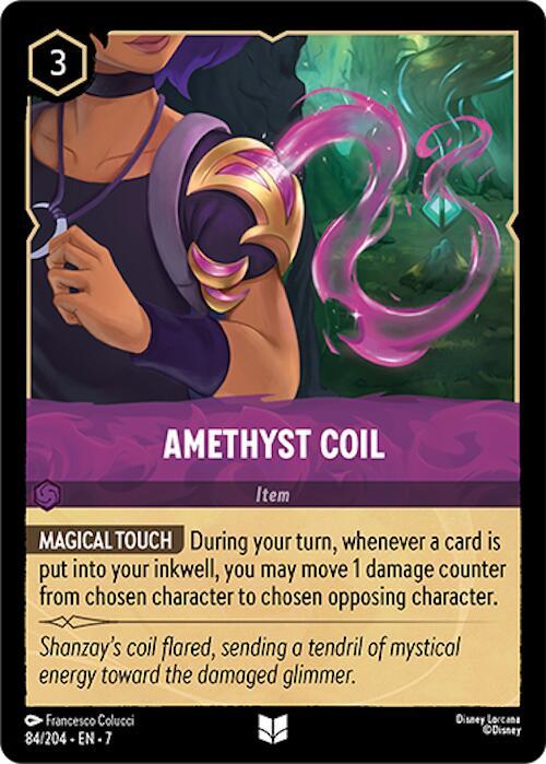 Amethyst Coil 84/204 (Archazia's Island)  - Cold Foil