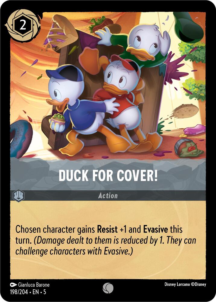 Duck for Cover! 198/204 (Shimmering Skies) 