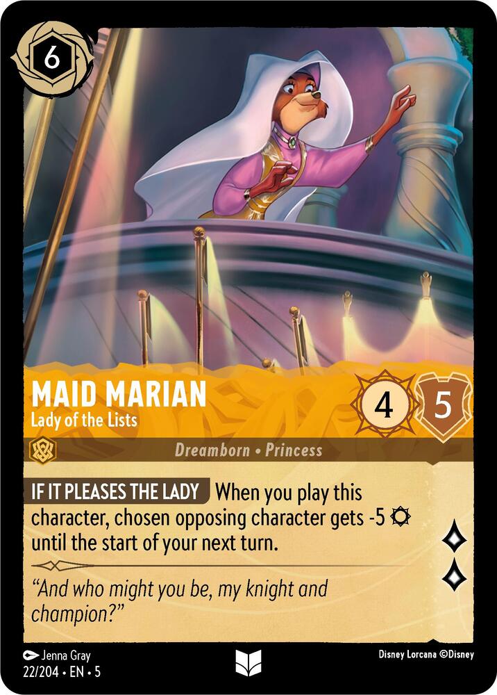 Maid Marian, Lady of the Lists 22/204 (Shimmering Skies) 
