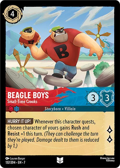 Beagle Boys, Small Time Crooks 132/204 (Archazia's Island) 