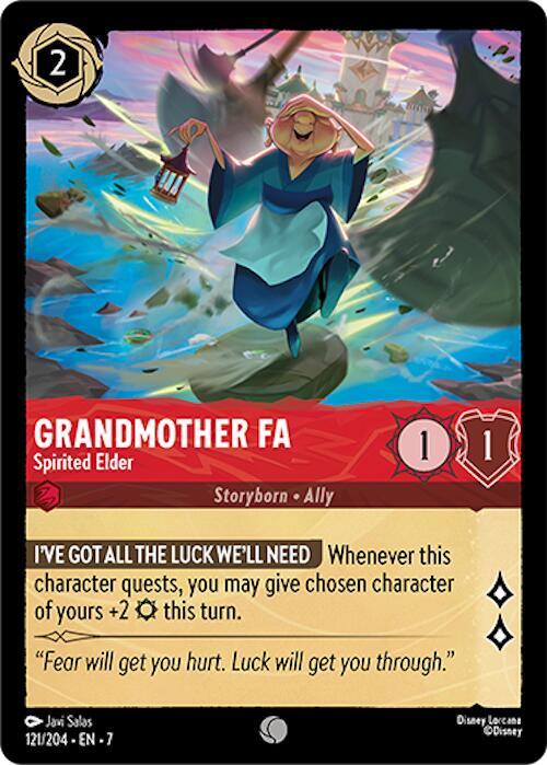 Grandmother Fa, Spirited Elder 121/204 (Archazia's Island) 