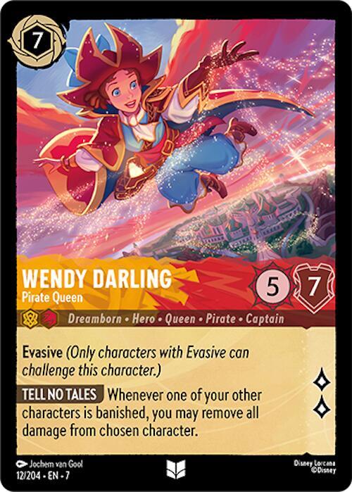 Wendy Darling, Pirate Queen 12/204 (Archazia's Island) 