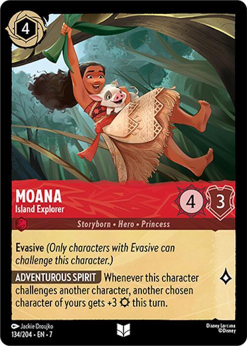 Moana, Island Explorer 134/204 (Archazia's Island) 