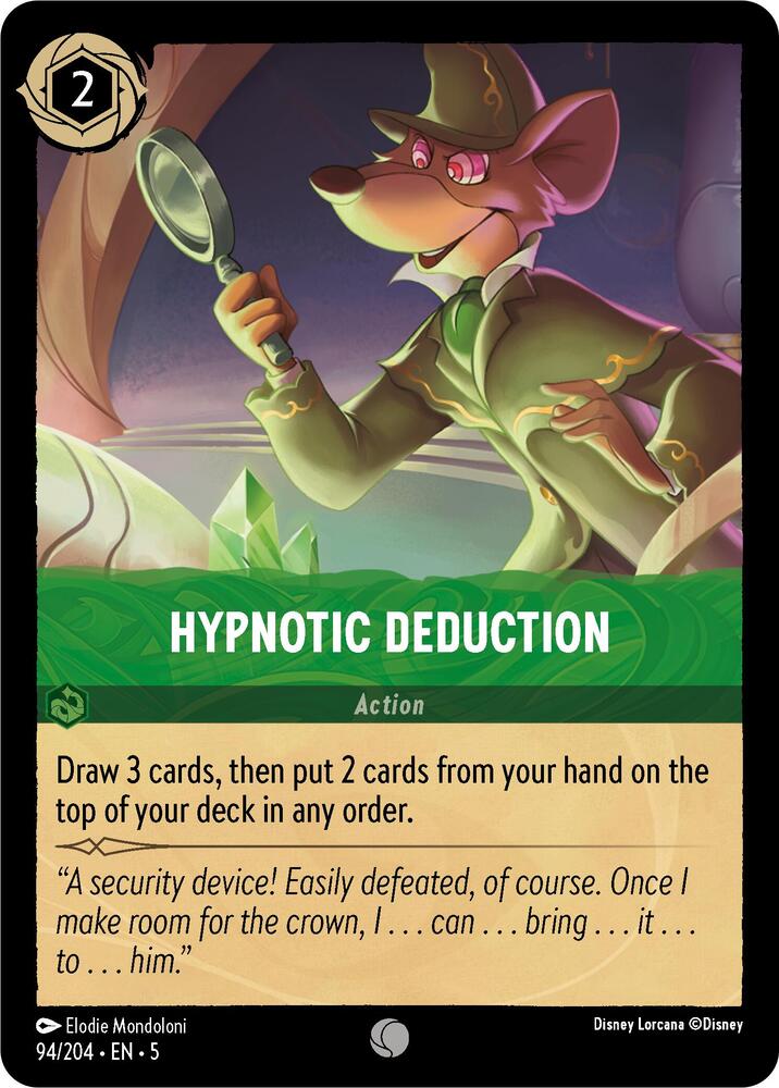 Hypnotic Deduction 94/204 (Shimmering Skies)  - Cold Foil