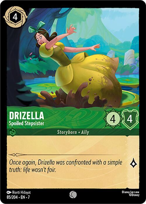 Drizella, Spoiled Stepsister 85/204 (Archazia's Island)  - Cold Foil