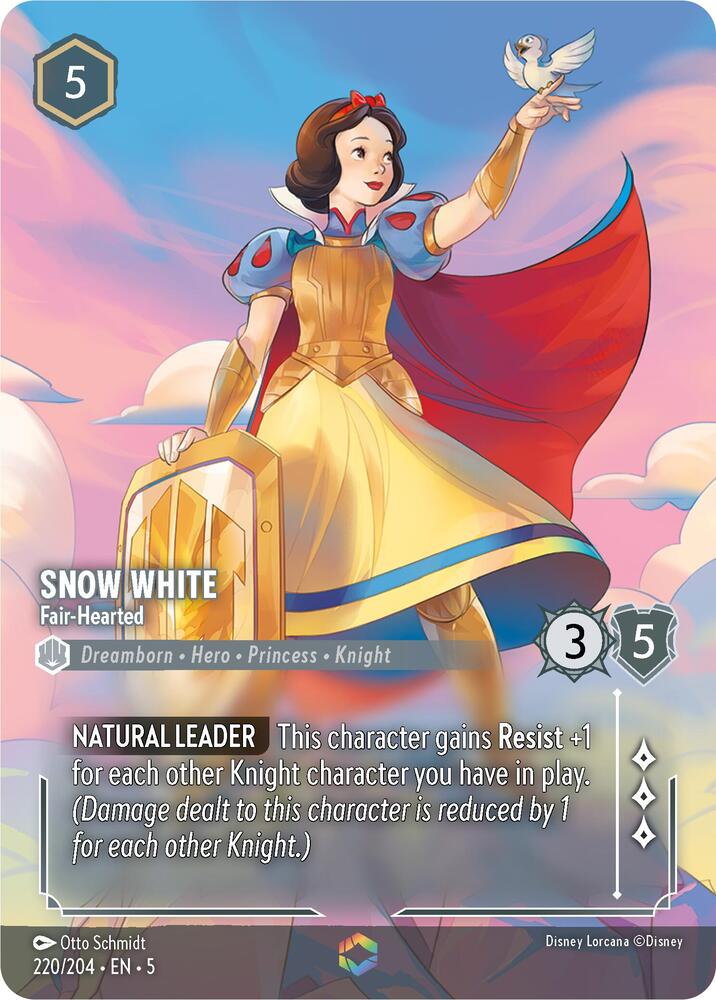Snow White, Fair Hearted (Enchanted) 220/204 (Shimmering Skies)  - Holofoil