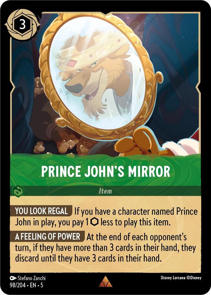 Prince John's Mirror 98/204 (Shimmering Skies) 