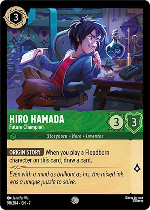 Hiro Hamada, Future Champion 90/204 (Archazia's Island) 