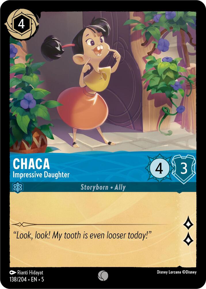 Chaca, Impressive Daughter 138/204 (Shimmering Skies)  - Cold Foil