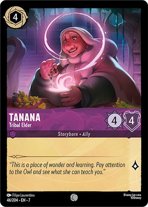 Tanana, Tribal Elder 46/204 (Archazia's Island)  - Cold Foil