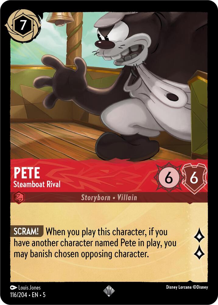 Pete, Steamboat Rival 116/204 (Shimmering Skies) 
