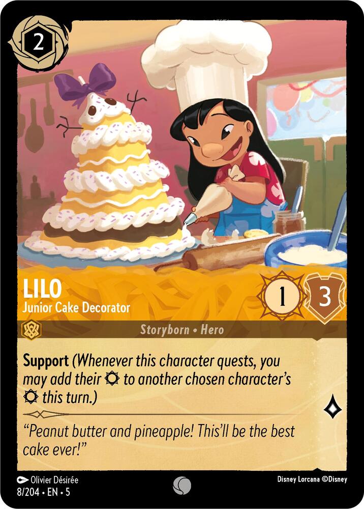 Lilo, Junior Cake Decorator 8/204 (Shimmering Skies)  - Cold Foil