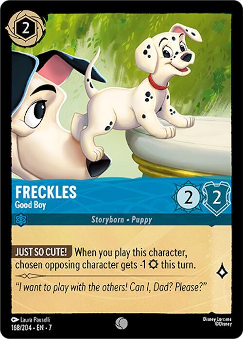 Freckles, Good Boy 168/204 (Archazia's Island)  - Cold Foil