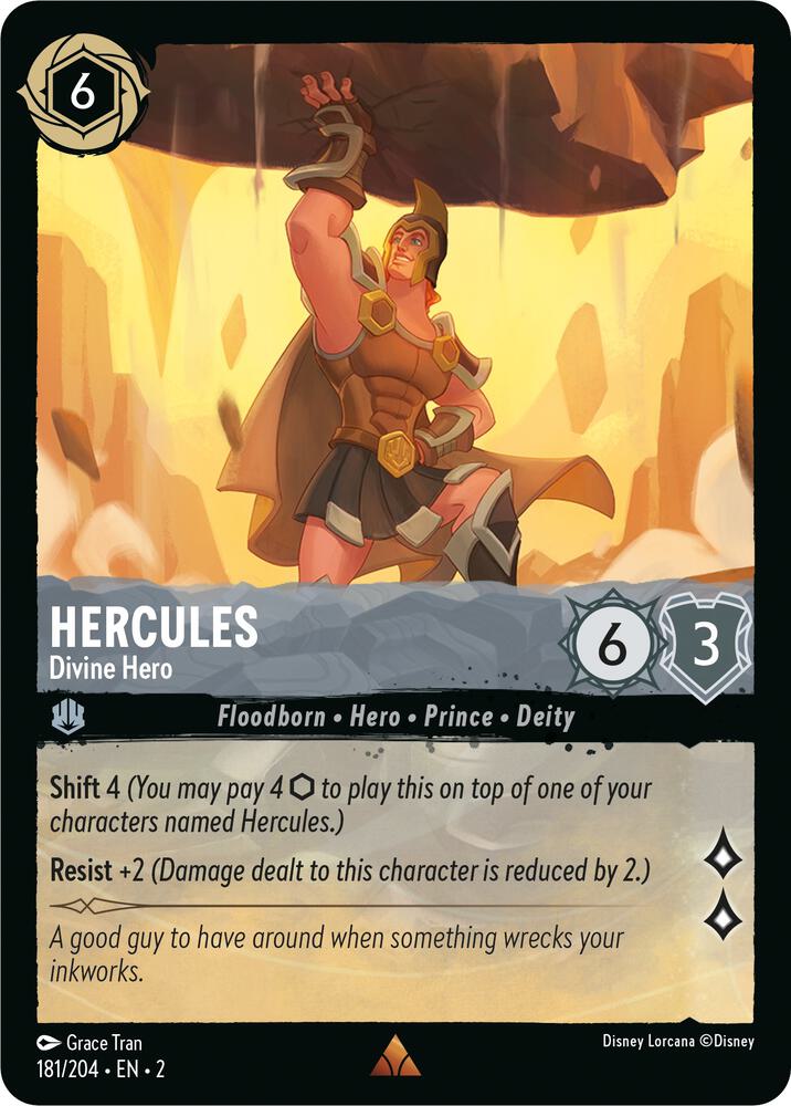 Hercules, Divine Hero 181/204 (Rise of the Floodborn) 