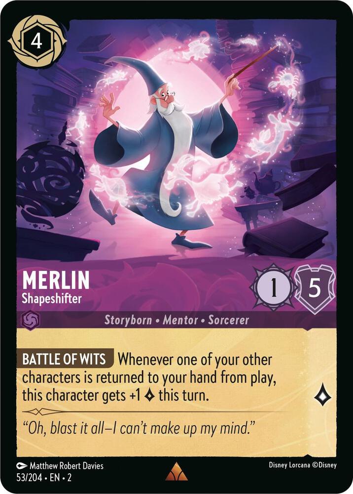 Merlin, Shapeshifter 53/204 (Rise of the Floodborn) 