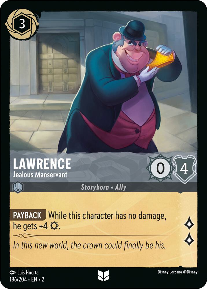 Lawrence, Jealous Manservant 186/204 (Rise of the Floodborn) 
