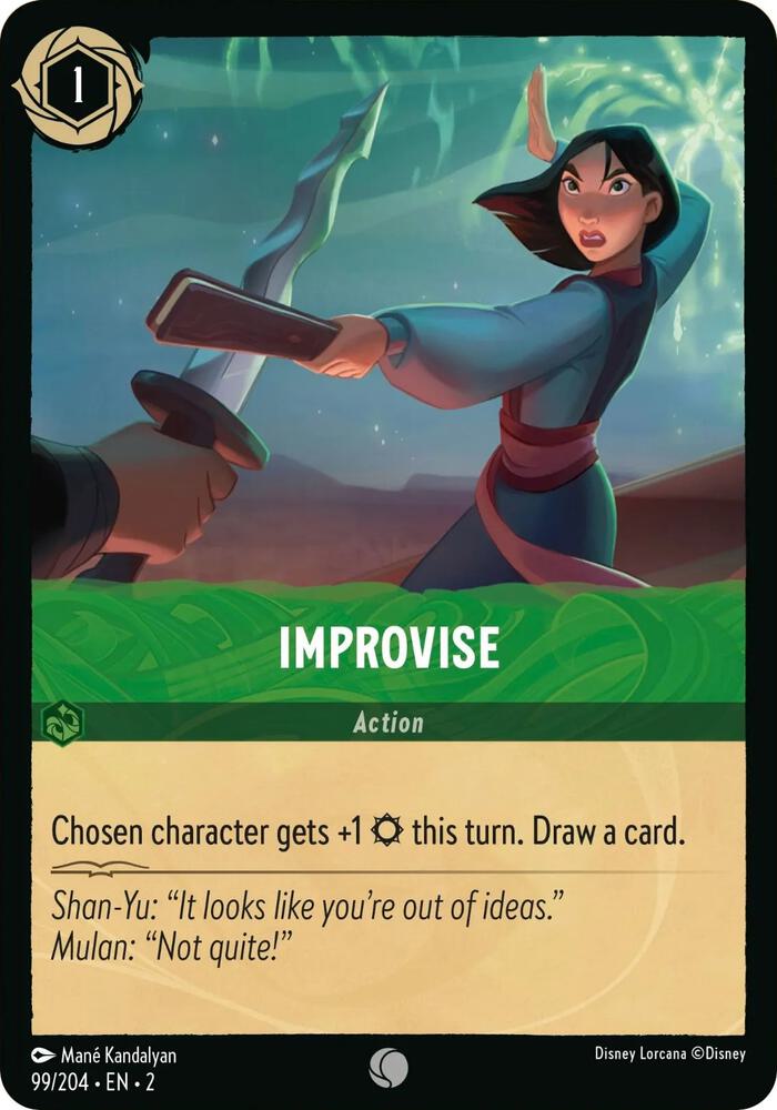 Improvise 99/204 (Rise of the Floodborn)  - Cold Foil