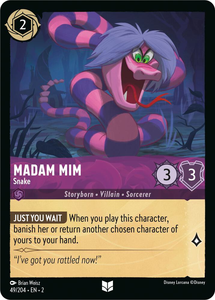 Madam Mim, Snake 49/204 (Rise of the Floodborn) 