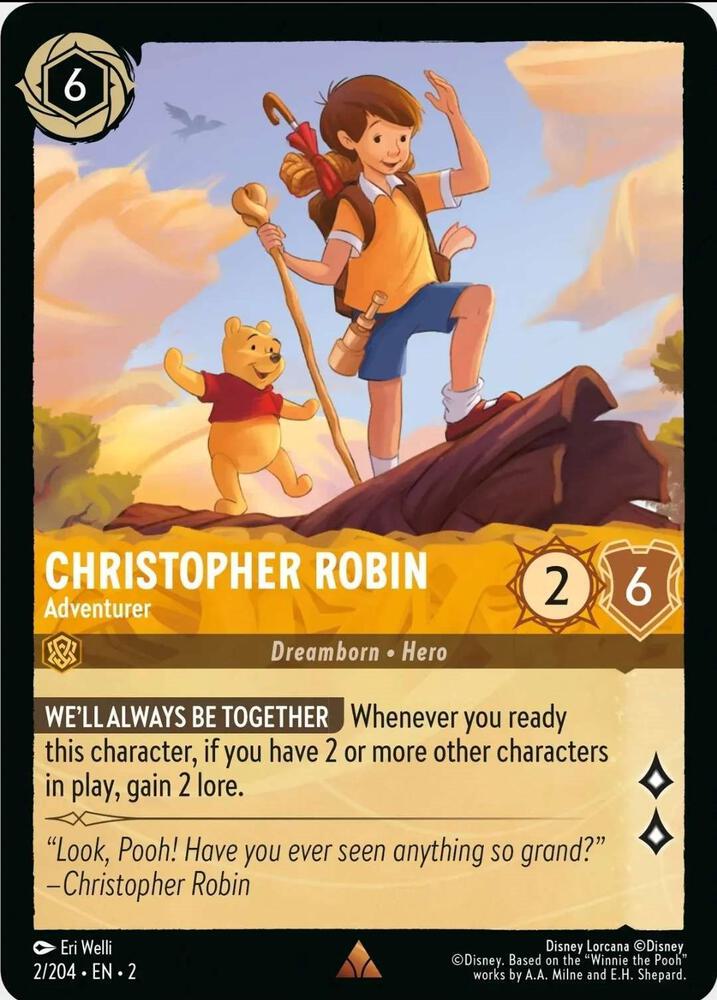 Christopher Robin, Adventurer 2/204 (Rise of the Floodborn) 